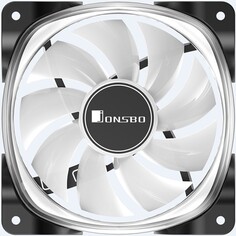 Вентилятор для корпуса JONSBO FR-701(ARGB) 120х120х25мм, 1200rpm, 32.1CFM, 24.5dBA, 4-pin+3-pin Retail