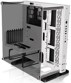 Корпус ATX Thermaltake Core P3 TG Snow CA-1G4-00M6WN-05 белый/без БП/окно из закаленного стекла/2*USB 2.0/2*USB 3.0/аудио