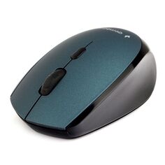 Мышь Wireless Gembird MUSW-354-B синий, бесш.клик, soft touch, 3кн.+колесо-кнопка, 2400DPI, 2,4ГГц