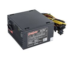 Блок питания ATX Exegate 600NPXE EX221639RUS-PC 600W (+PFC), PC, black, 12cm fan, 24p+(4+4)p,6/8p PCI-E,4SATA, 3IDE,FDD + кабель 220V в комплекте