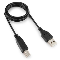 Кабель интерфейсный USB 2.0 Garnizon GCC-USB2-AMBM-1.8M , AM/BM, 1.8м, пакет Гарнизон