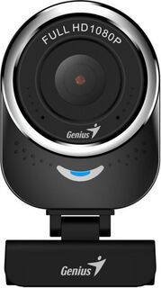 Веб-камера Genius QCam 6000 черная, 1080p Full HD, Mic, 360°, универсальное мониторное крепление, гнездо для штатива