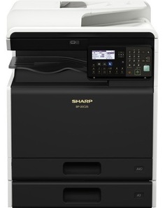 МФУ лазерное цветное Sharp BP20C25EU BP20C25EU А3, 25/14 ppm, макс до 84000 отп/мес, реверс.автоподат, дуплекс, сетевой, 2Gb+eMMC 8Gb, без тонеров