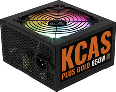 Блок питания ATX AeroCool KCAS PLUS GOLD 850W 4710562759228 850W, APFC, Fan ARGB 12cm, 80+ Gold