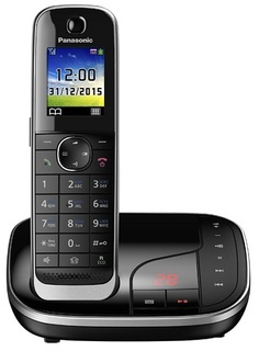 Телефон DECT Panasonic KX-TGJ320 радионяня, рез. питание, АОН произносит имя из книги, автоответчик