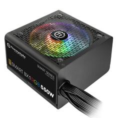 Блок питания ATX Thermaltake Smart BX1 RGB 550W (230V) PS-SPR-0550NHSABE-1 550W v 2.4, A.PFC, EPS v.2.92, 80+ Bronze, вентилятор 120мм, non-modular