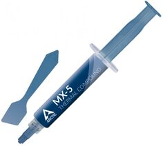 Термопаста ARCTIC MX-5 ACTCP00048A 8gr with spatula, 550 poise, 3.2 g/cmі, 250 V/mil, blue