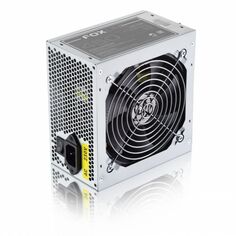 Блок питания ATX Foxline FL450S-80 450W, APFC, 120mm fan, CPU 4+4  pin, MB 24pin, 5xSATA, 2xPATA, FDD, PCI-E 6pin, 80+