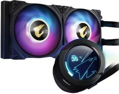 Система охлаждения жидкостная GIGABYTE AORUS WATERFORCE X 280 140 мм, скорость вращения 2300 об/мин