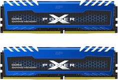 Модуль памяти DDR4 16GB (2*8GB) Silicon Power SP016GXLZU360BDA Xpower Turbine PC4-28800 3600MHz CL18 радиатор 1.35V