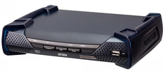 Удлинитель Aten KE6940AR-AX-G приемник, KVM USB 2xDVI-I+AUDIO+RS232, 100м. UTP/10км. SM точка-точка/неогранич. в пределах LAN, 1xUTP/2xОптич.волокна S