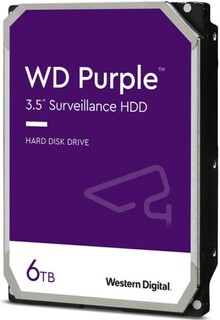 Жесткий диск 6TB SATA 6Gb/s Western Digital WD62PURX WD Purple Surveillance 3,5" 5640RPM 128MB DV&NVR