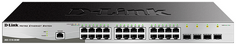 Коммутатор D-link DGS-1210-28/ME/B2A 24xUTP 100/1000, 4xSFP, L2, 19"