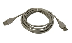 Кабель интерфейсный USB 2.0 5bites UC5009-030C AM-AM, серый, 3м