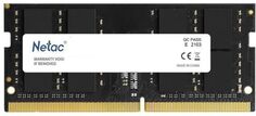 Модуль памяти SODIMM DDR4 16GB Netac NTBSD4N26SP-16 PC21300, 2666Mhz