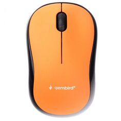 Мышь Wireless Gembird MUSW-275 оранжевая, 2.4ГГц, 3 кнопки,1000DPI