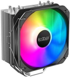 Кулер PCCooler Paladin 400 ARGB LGA115X/1200/AM4 (130.6x130.6x25mm, 800-1600rpm, 18-28.6dBA, 81CFM)
