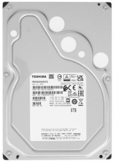 Жесткий диск 8TB SATA 6Gb/s Toshiba (KIOXIA) MG08ADA800E 3.5", 7200rpm, 256MB