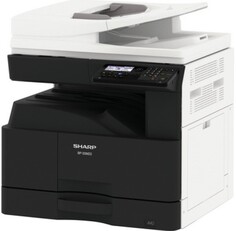 МФУ лазерное черно-белое Sharp BP20M24EU BP20M24EU А3, 22/12 ppm, 5000 отп/мес (макс 75000 отп/мес), дуплекс, сетевой, реверс.автоподат на 100лист, 1G