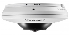 Видеокамера IP HIKVISION DS-2CD2935FWD-I (1.16mm) 3Мп fisheye c EXIR-подсветкой до 8м, 1/2.8" Progressive Scan CMOS; fisheye объектив 1.16мм; угол обз