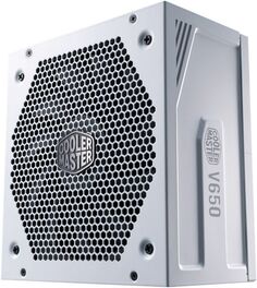 Блок питания ATX Cooler Master V650 GOLD-V2 WHITE EDITION MPY-650V-AGBAG-EU 650W, active PFC, 80 PLUS Gold, 135mm fan, full modular