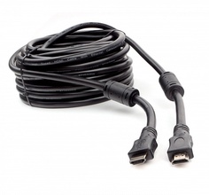 Кабель интерфейсный HDMI Cablexpert CCF2-HDMI4-15M 15м, v2.0, 19M/19M, черный, позол.разъемы, экран, 2 ферр кольца