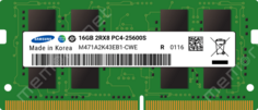 Модуль памяти SODIMM DDR4 16GB Samsung M471A2K43EB1-CWE PC4-25600, 3200MHz, CL22 1.2V