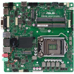 Материнская плата mini-ITX ASUS PRIME H510T2/CSM-SI (LGA1200, 2*DDR4(2933), SATA 6G, M.2, 7.1CH, Glan, 2*USB 3.2, D-Sub/2*HDMI)