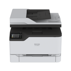 МФУ лазерное цветное Ricoh M C240FW 408430 A4, 512Мб, 24стр/мин, PCL, PS, дуплекс, LAN, WiFi,факс, ADF50, старт.картр.(750/500стр), самозапуск(МФУ)