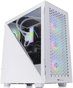 Корпус ATX Thermaltake Divider 300 TG Air Snow CA-1S2-00M6WN-02 белый, без БП, боковая панель из закаленного стекла, USB Type-C, 2*USB 3.0, audio