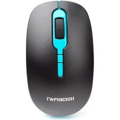 Мышь Wireless Garnizon GMW-460-1 черно-бирюзовый, 1000 DPI, 2 кн. колесо-кнопка Гарнизон