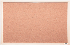 Доска Cactus CS-CWBD-30X45 пробковая, коричневая, 30x45см, деревянная рама