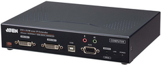 Удлинитель Aten KE6940AiT-AX-G DVI-I KVM с доступом по IP и Интернет с поддержкой двух дисплеев (передатчик)