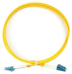 Кабель патч-корд волоконно-оптический Cabeus FOP(d)-9-LC-LC-1,5m duplex LC-LC 9/125 sm 1,5м LSZH