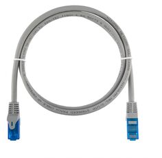 Кабель патч-корд U/UTP 6 кат. 1.5м NIKOMAX NMC-PC4UE55B-ES-015-C-GY Essential Line, 2хRJ45/8P8C, T568B, Molded, BC (чистая медь), 25AWG (7x0,175мм), L