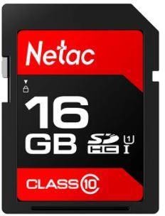 Карта памяти SDHC 16GB Netac NT02P600STN-016G-R UHS Class 1, Class 10