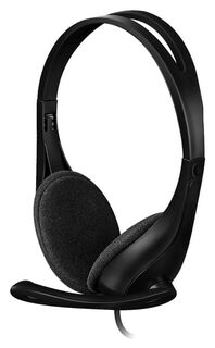 Гарнитура A4Tech HS-9 (BLACK) черный 1.8м оголовье 1530264