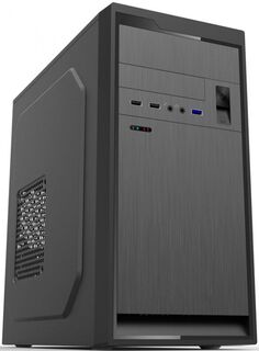 Корпус mATX Powerman SV511 6153673 черный, БП 450W, 2*USB 2.0, USB 3.0, audio