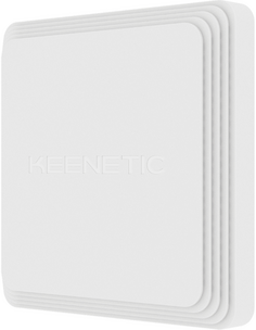 Точка доступа Keenetic KN-2810 Mesh Wi-Fi 5 AC1300, 2-портовым Smart-коммутатором, переключателем режима роутер/ретранслятор и питанием Power over Eth