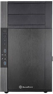 Корпус mATX SilverStone PS07 черный, без БП, 2*USB 3.0, audio