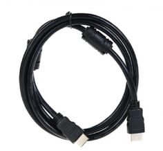 Кабель интерфейсный HDMI-HDMI Telecom TCG200F-2M 19M/19M+3D/Ethernet, 2 фильтра, 2m