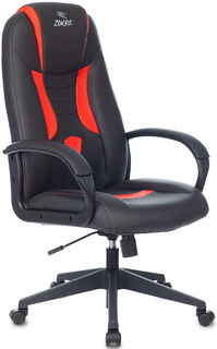 Кресло игровое Бюрократ ZOMBIE 8 RED черный/красный эко.кожа крестовина пластик