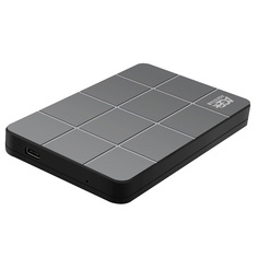 Внешний корпус для HDD SATA 2.5” AgeStar 3UB2P1C (BLACK) для HDD/SSD SATA 6Gb/s 2.5", USB Type-C, пластик, черный