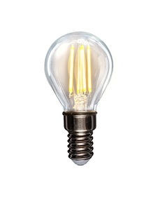 Лампа Rexant 604-125 филаментная шарик GL45 7.5 Вт 600 Лм 2700K E14 диммируемая, прозрачная колба