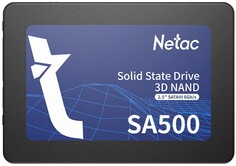 Накопитель SSD 2.5 Netac NT01SA500-480-S3X SA500 480GB SATA 6Gb/s 3D NAND TLC 520/480MB/s