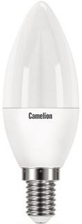 Лампа светодиодная Camelion LED10-C35/865/E14 10Вт/90Вт, E14, 170-265В, 6500К, 850лм, свеча (13563)