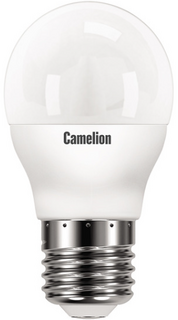 Лампа светодиодная Camelion LED10-G45/865/E27 10Вт/90Вт, E27, 170-265В, 6500К, 850лм, шар (13570)