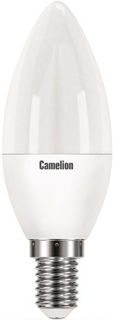 Лампа светодиодная Camelion LED12-C35/845/E14 12Вт/100Вт, E14, 170-265В, 4500К, 1000лм, свеча (13689)