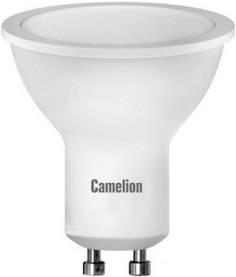 Лампа светодиодная Camelion LED10-GU10/865/GU10 10Вт/85Вт, GU10, 170-265В, 6500К, 810лм, рефлектор (14402)