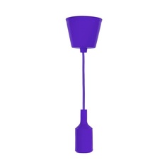 Патрон Rexant 11-8887 E27 силиконовый со шнуром 1 м фиолетовый